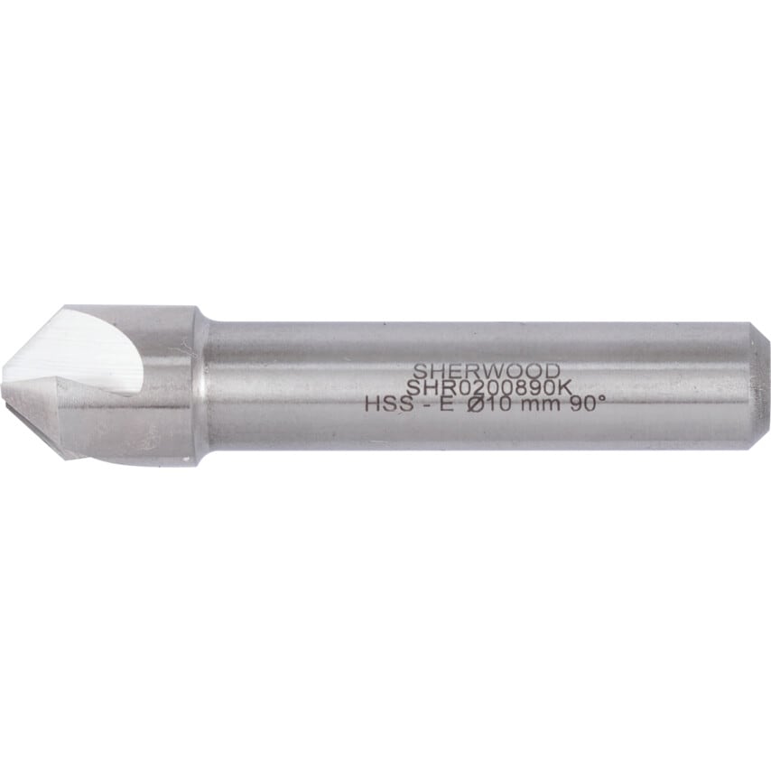 10MM 90DEG HSS-Cobalt 3FLS/S Countersink