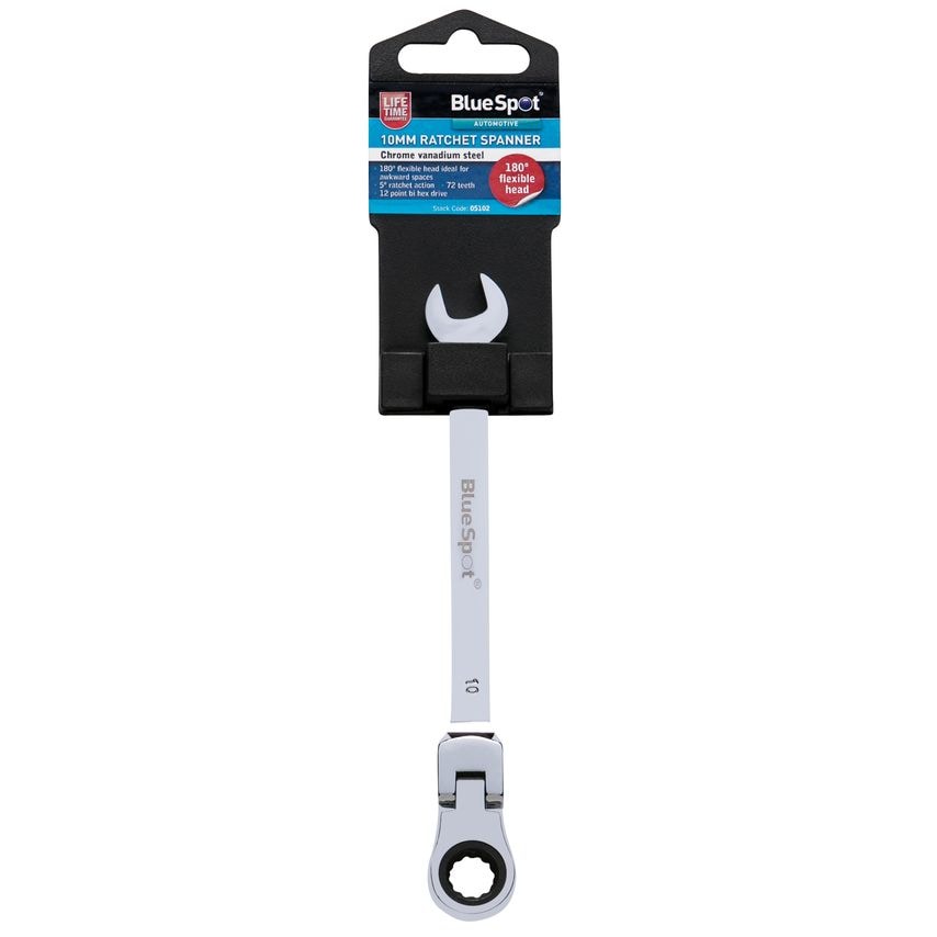10MM Ratchet Spanner Flexible Head (180)