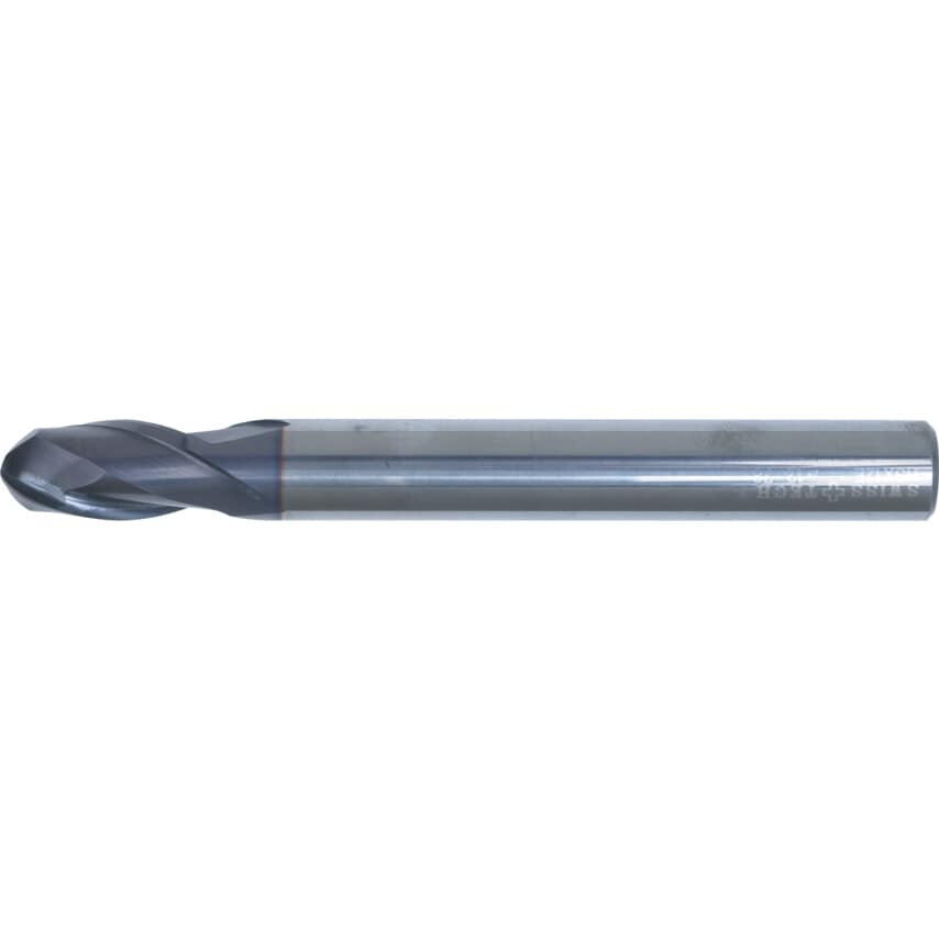 1.0MM St/Sh 2FL B/N Slot Drill Q-Coat