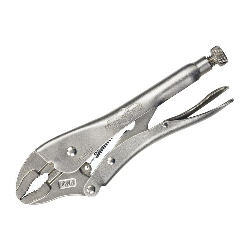 10WRC Curved Jaw Locking Pliers with Wire Cutter 254mm (10in) VIS10WRC