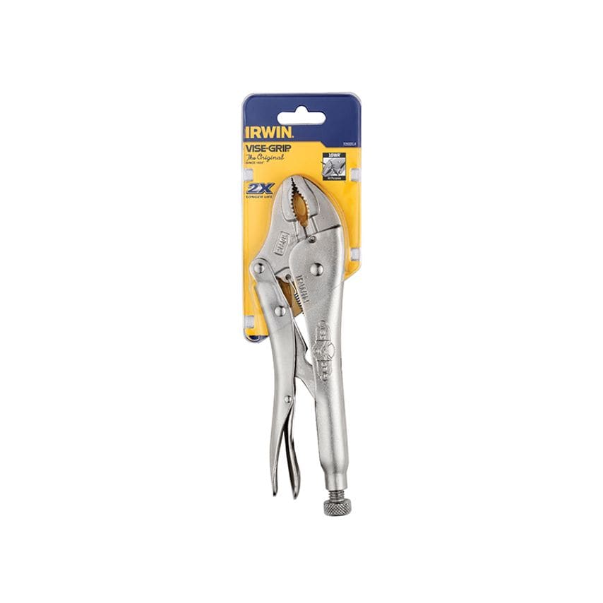 10WRC Curved Jaw Locking Pliers with Wire Cutter 254mm (10in) VIS10WRC