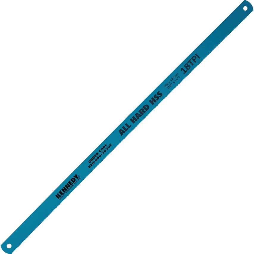 10"X1/2"X24tpi HSS All Hard Hacksaw Blades
