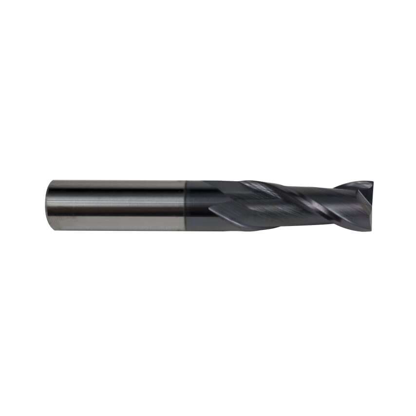 1.0X4MM 2 Flute Solid Carbide End Mill - TiAlN Coated