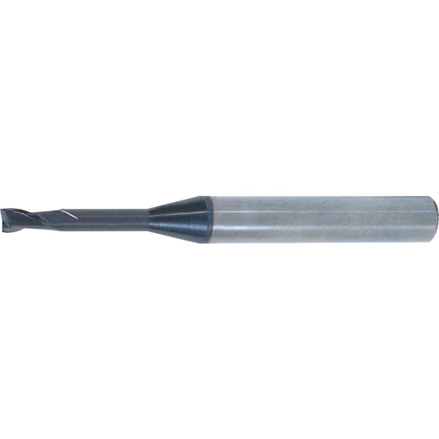 1.0X8.0 2FL Long Reach Slot Drill Q-Coat