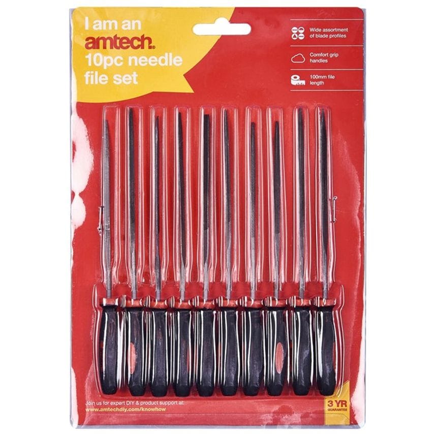 10 Piece 140mm (5.5") Needle File Set