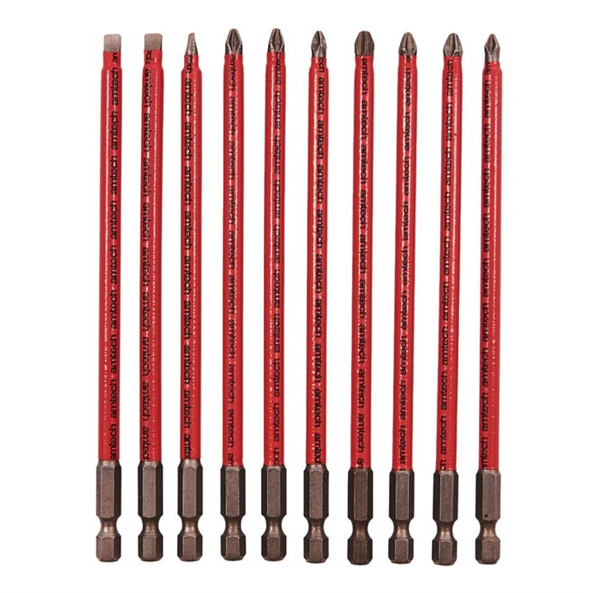 10 Piece 150mm Non-Slip Bit Set