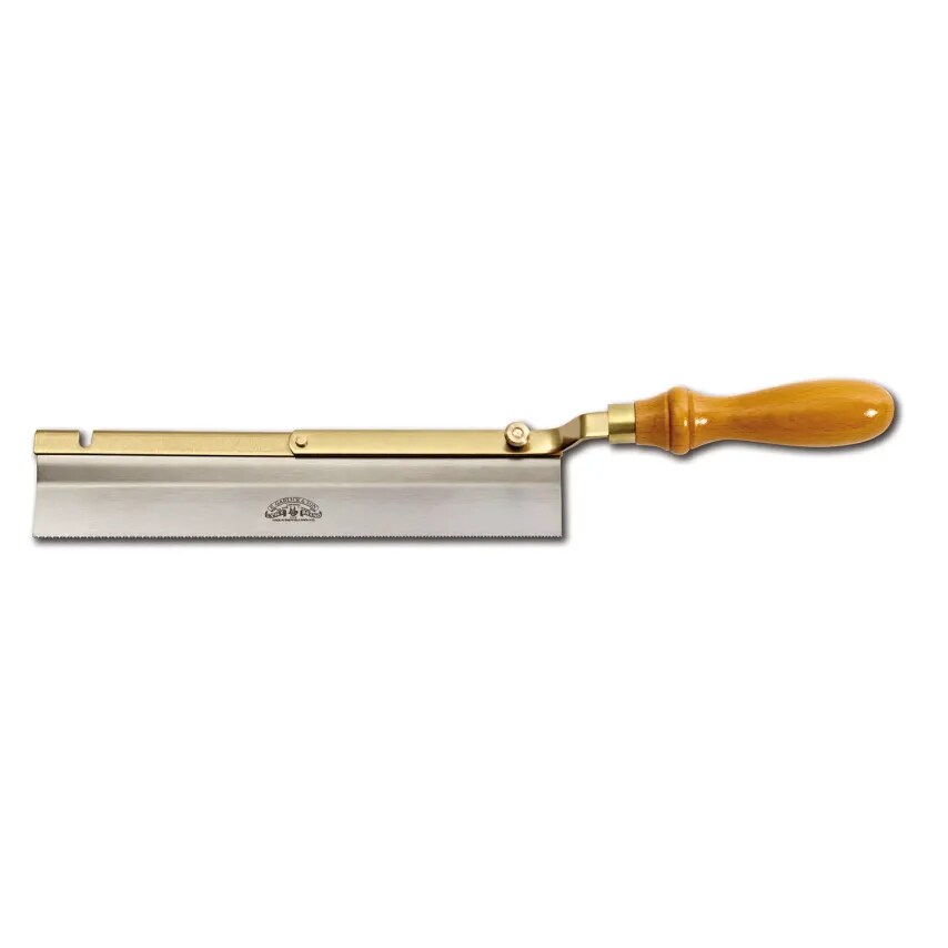 10" Reversible Saw with Beech Handle and Brass Ferrule