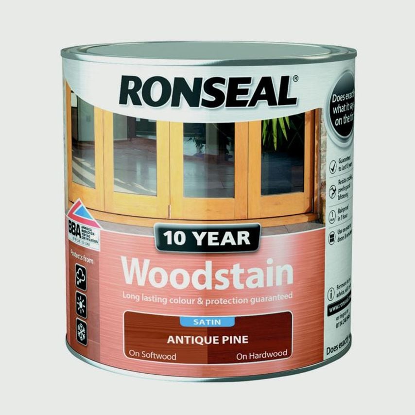 10 Year Wood Stain Satin 2.5L Antique Pine