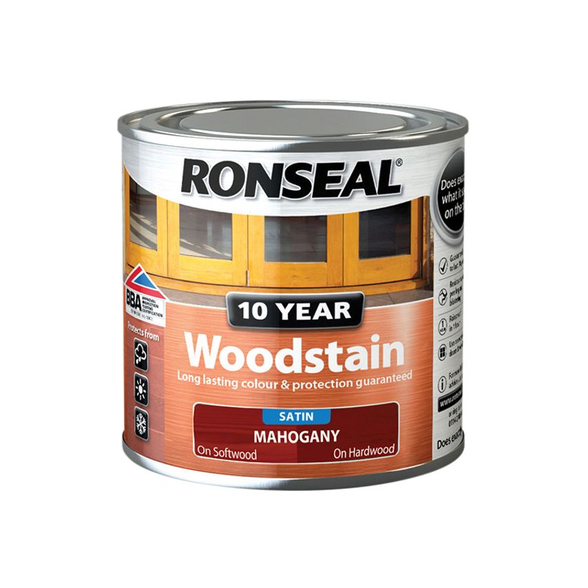 10 Year Woodstain Mahogany 250ml RSL10WSM250