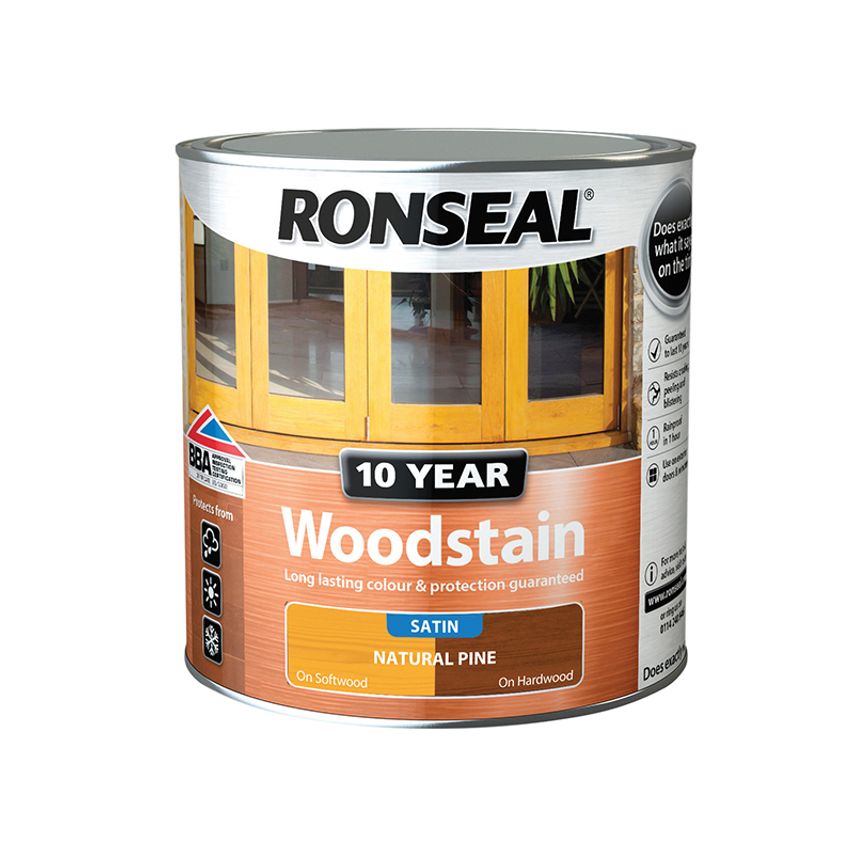 10 Year Woodstain Natural Pine 2.5 litre RSL10WSNP25L