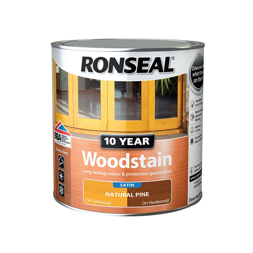 10 Year Woodstain Natural Pine 750ml RSL10WSNP750