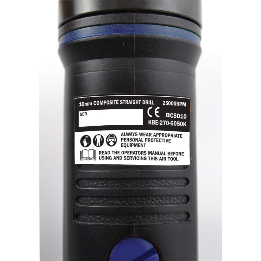 10mm Composite Straight Drill Keyless Chuck