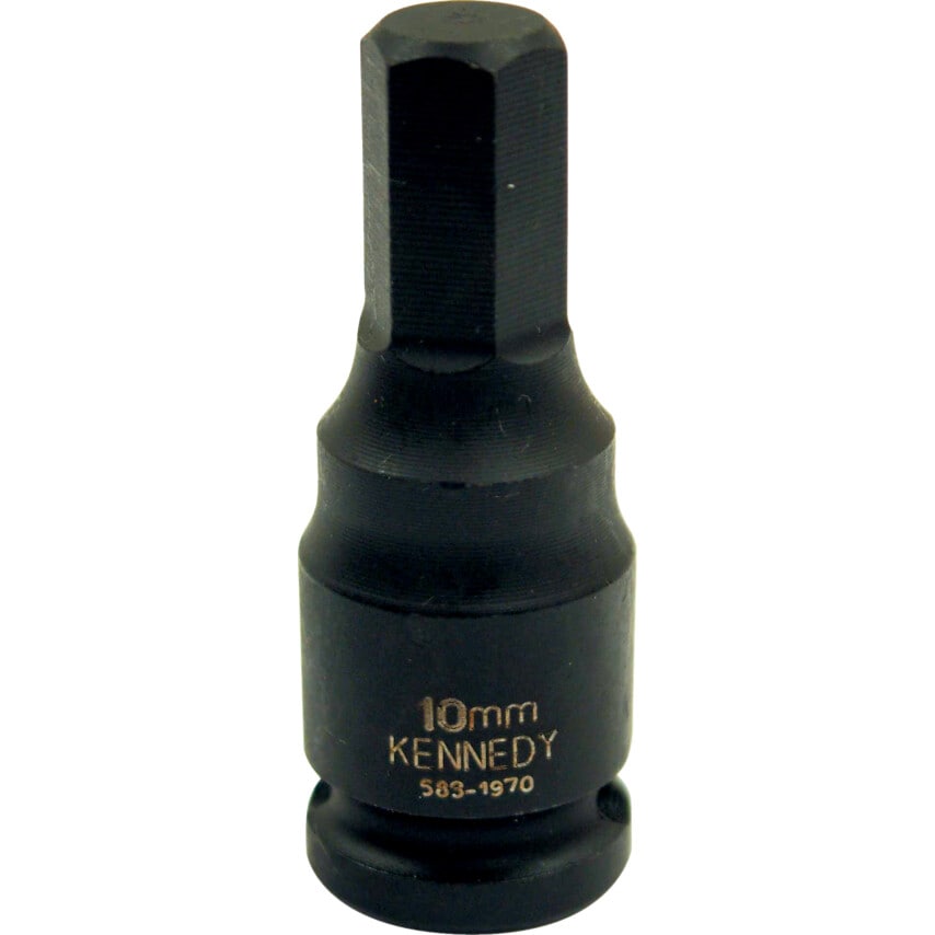 10mm Hex Driver Impact Socket 3/8" Square Drive