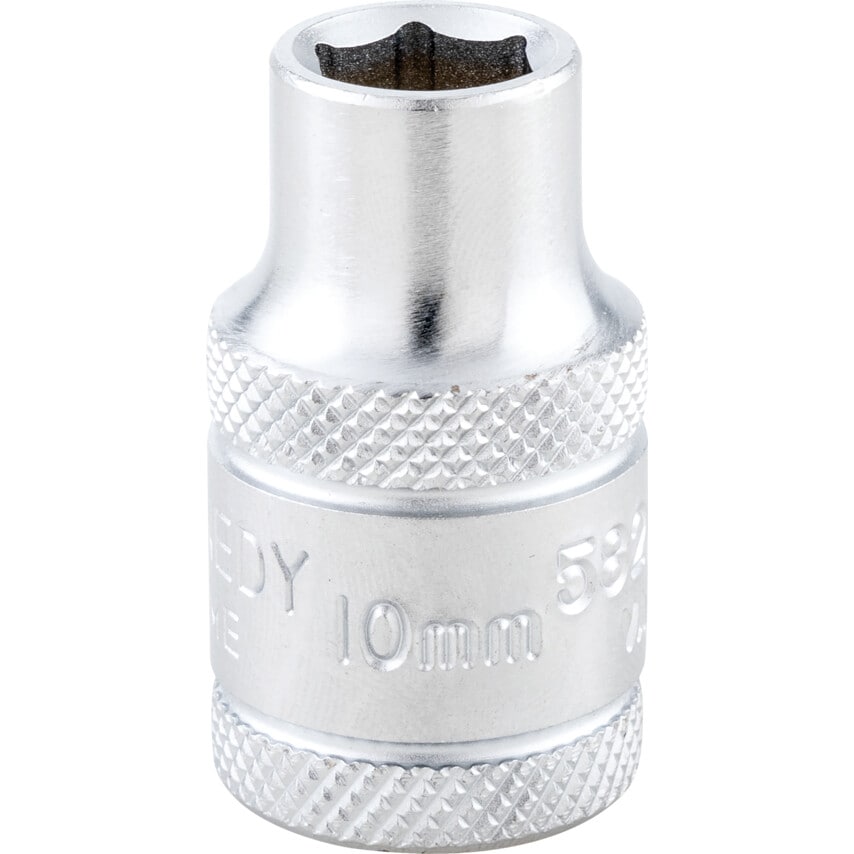 10mm Single Hex Socket 1/2" Square Drive