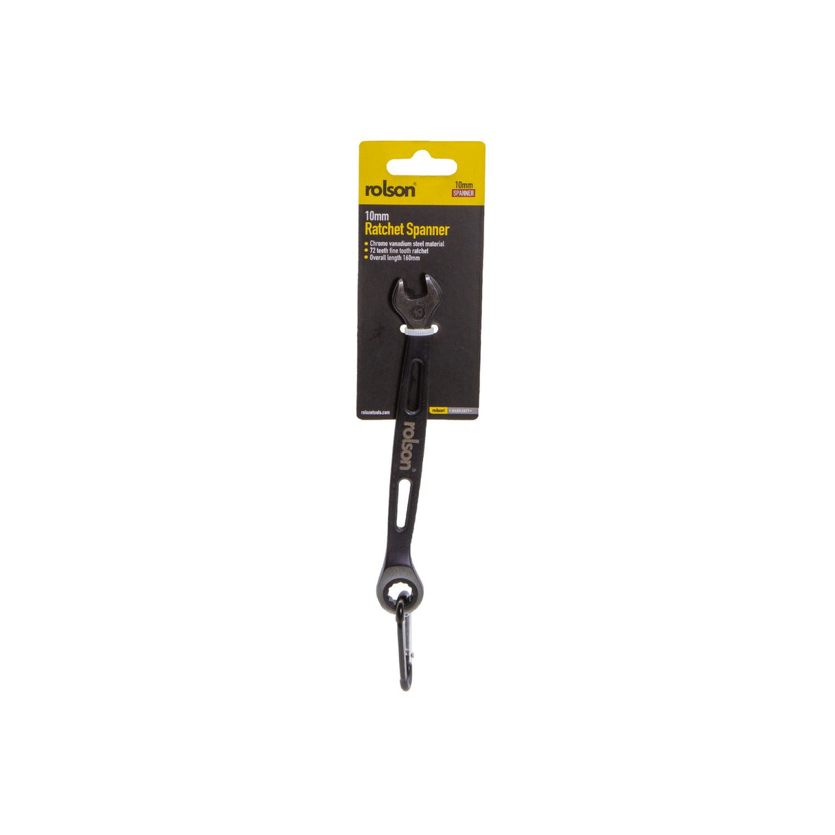 10mm Slimline Ratchet Spanner with D-Ring
