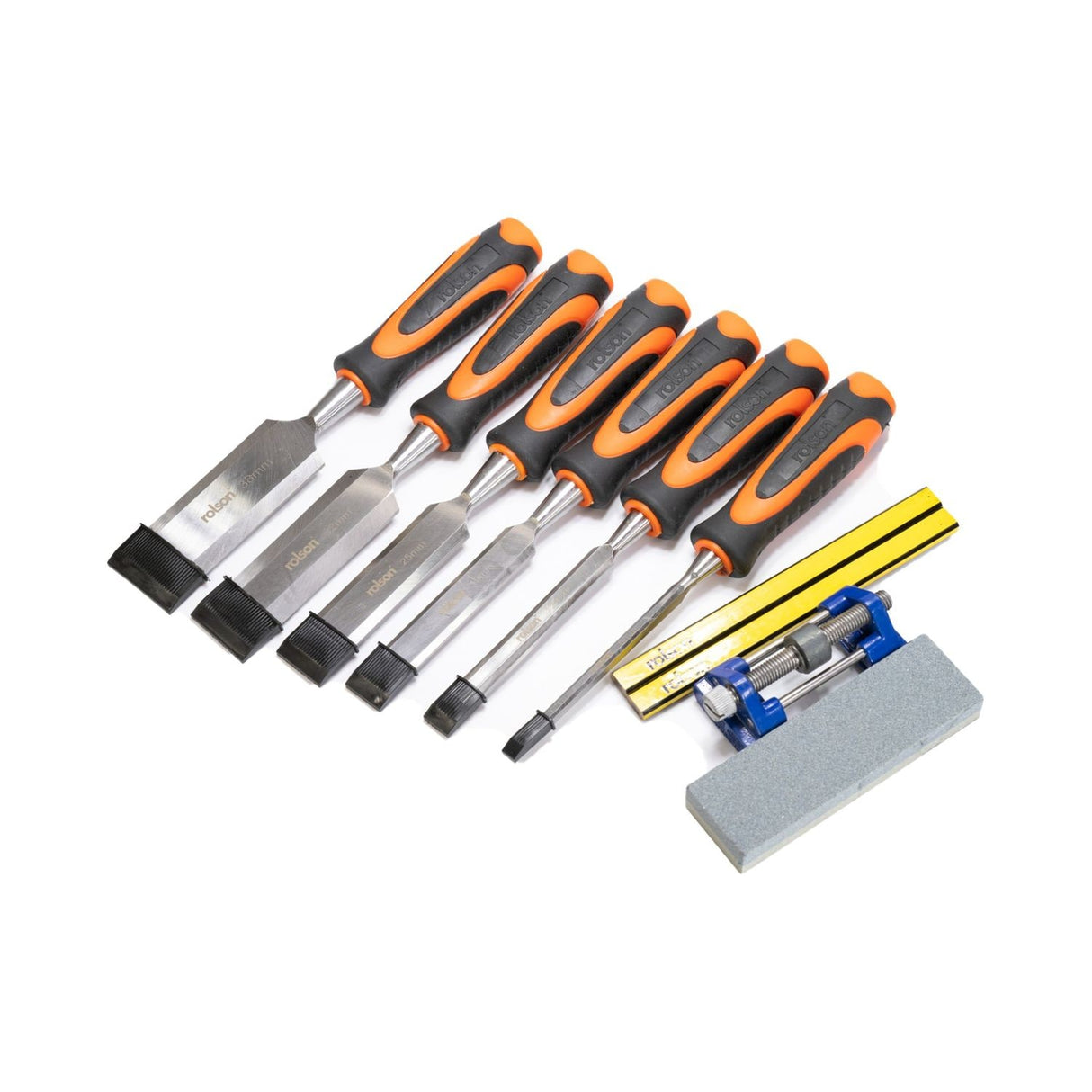 10pc CrV Chisel & Honing Guide