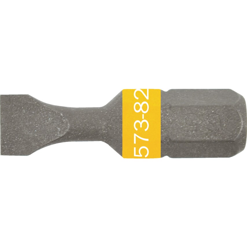 1.0x5.5x25mm Slot Torsion Bit 1/4" Hex Dr