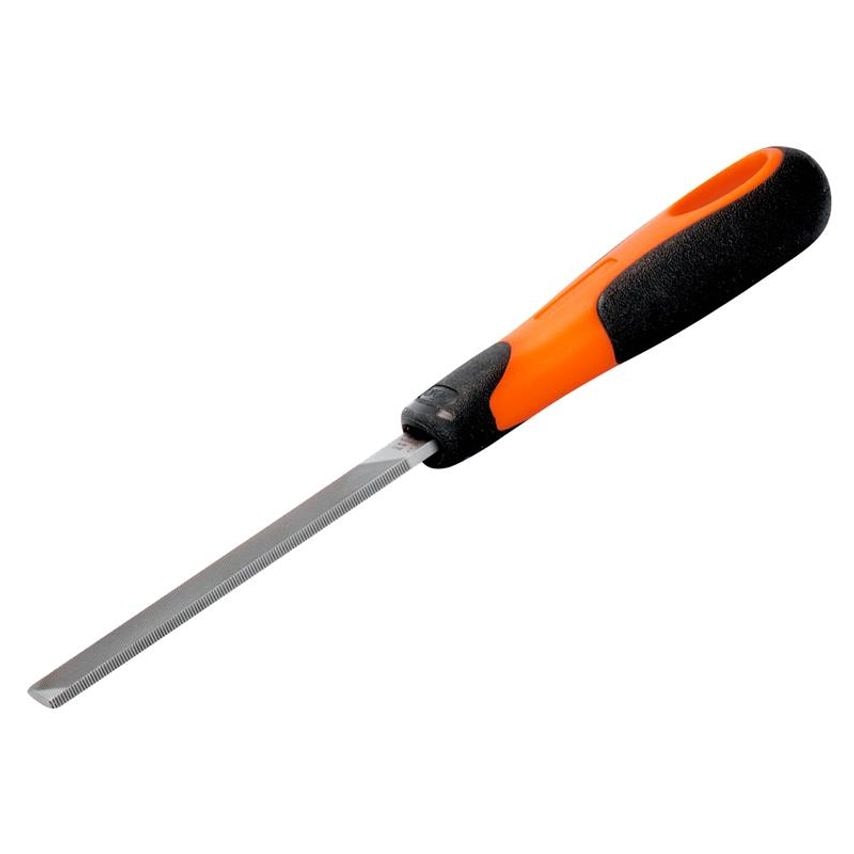 1-100-08-1-2 ERGO Handled Flat Bastard Cut File 200mm (8in) BAH10081H