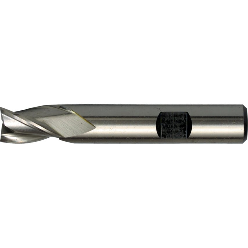 11.00MM HSS-Co 8% 3 Flute Weldon Shank Slot Drills - Uncoated