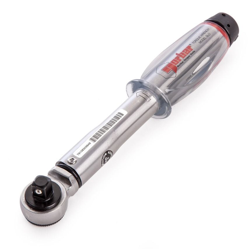 11087 Torque Wrench 3/8" Ratchet Adjustable 4-20 Nm/40-180 LBF.IN Model SL0 Plastic Knob