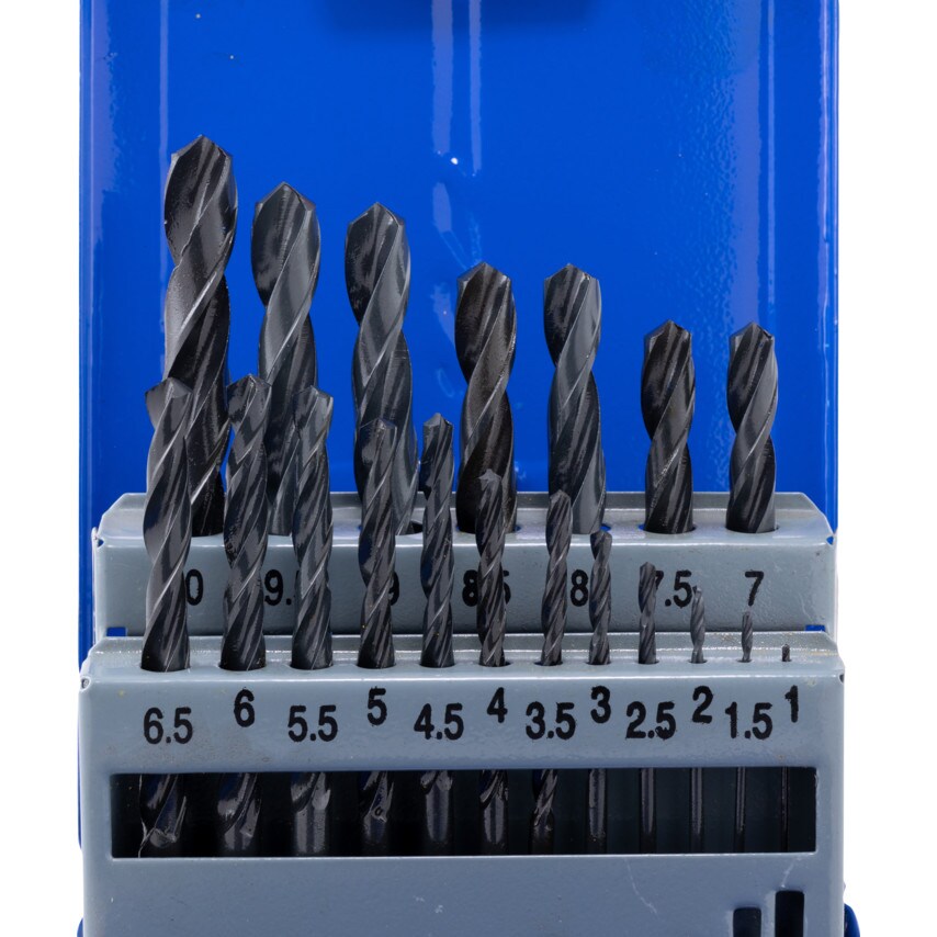 1-10MMX0.5MM HSS S/S R-F Drill Set