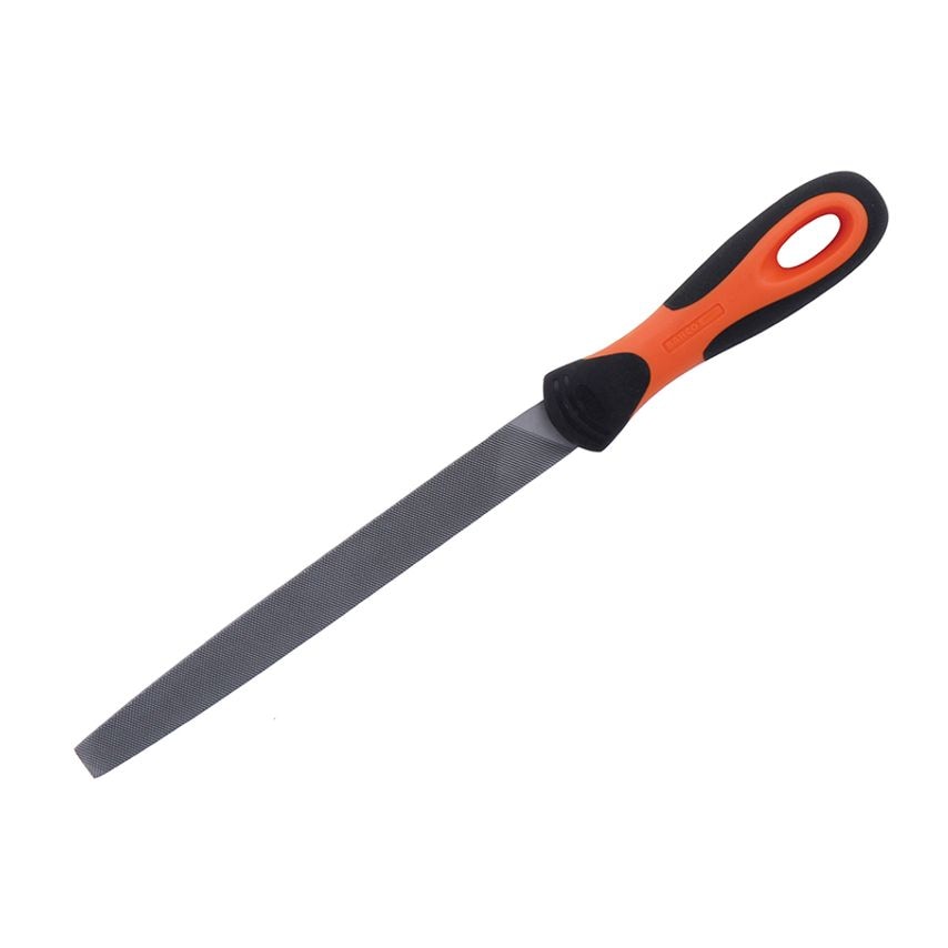 1-110-08-1-2 ERGO Handled Engineering Flat Bastard File 200mm (8in) BAH11081H