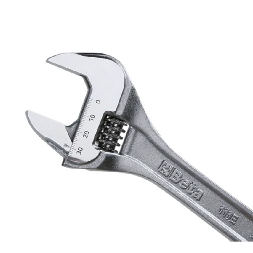 111E 250mm-Adjustable Wrench with Scales