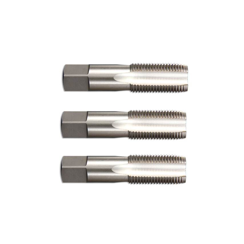 1.1/2"X11 BSP HSS Tap Set (G) ISO2284/1982 Short Machine - Straight Flute