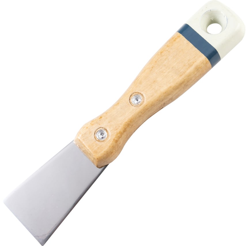 1.1/2" Chisel Point Half Tang Putty Knife