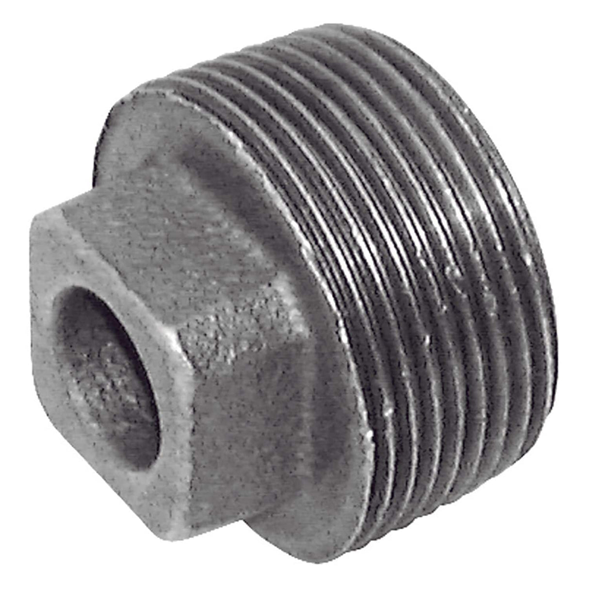 1.1/2inBSPT Male Solid Plug FIG148 Galvanised - C148-112