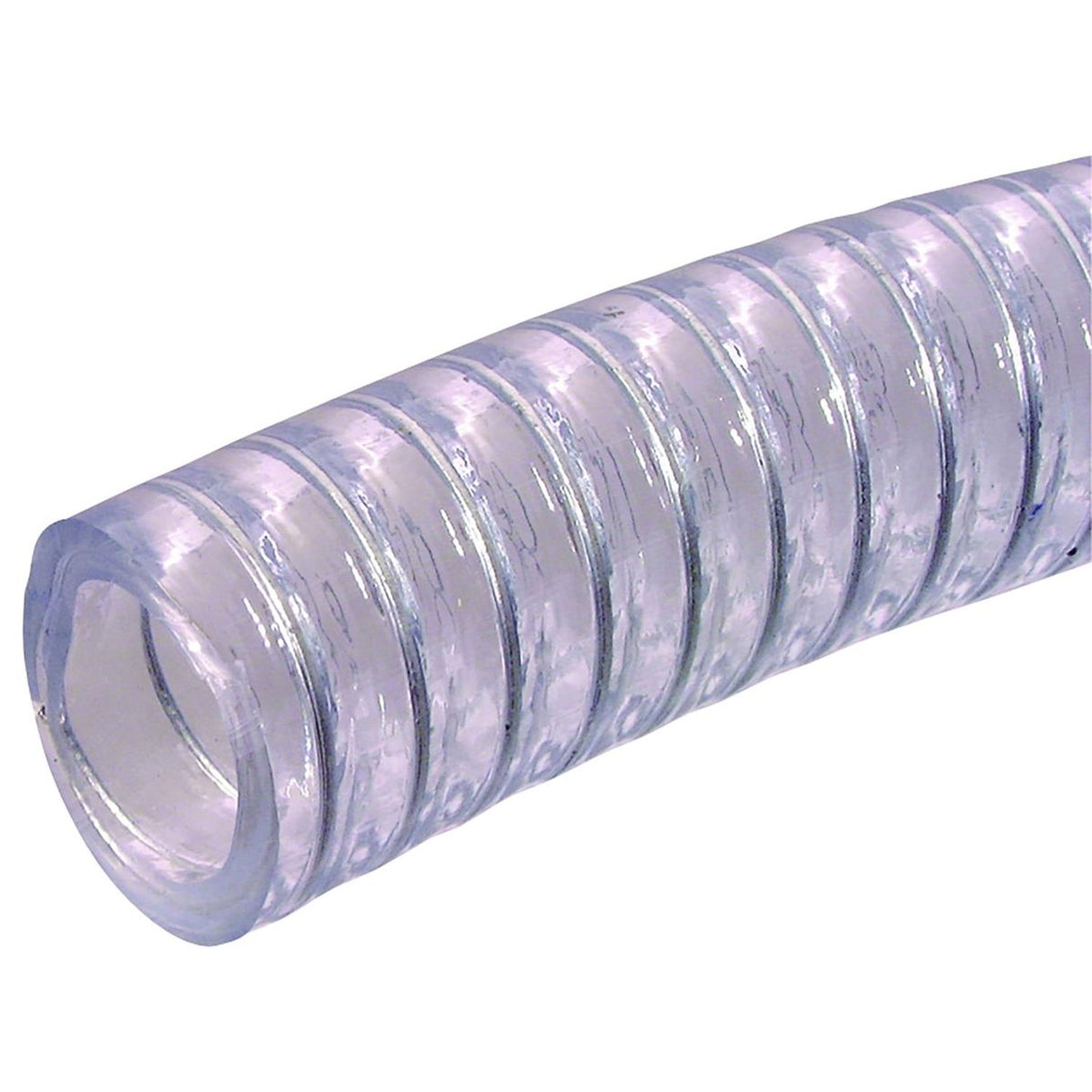 1.1/2in ID Clear Wire Reinforced PVC Suction 10MTR - FX150-10