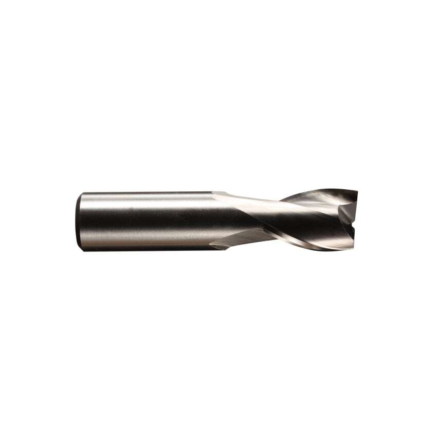 1.1/4"X1" HSCo 2 Flute Plain Shank Short Series Slot Drill (BS 122/4)