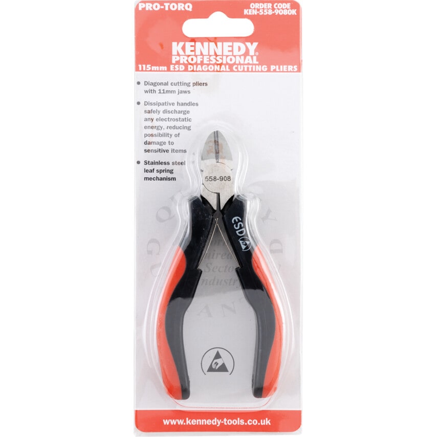 115mm/4.3/4" ESD Diagonal Cutting Pliers