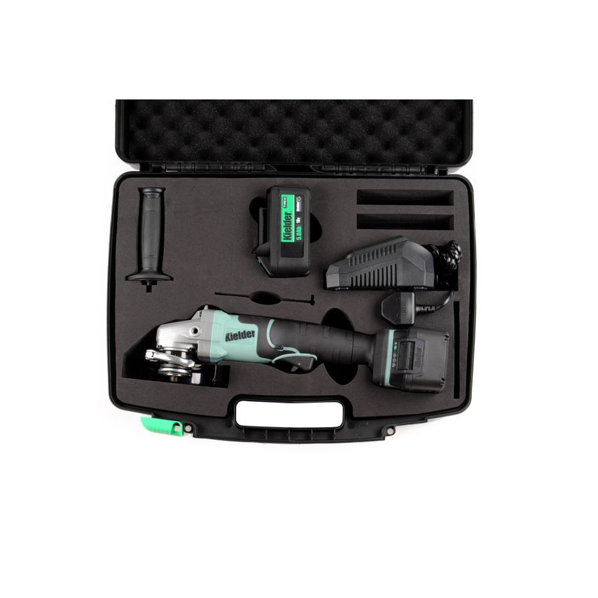115mm 18V Li-ion TYPE18 Angle Grinder 2 x 5.0Ah Kit