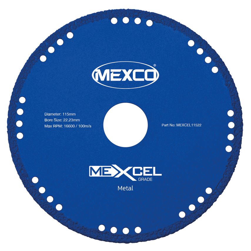 115mm MEXCEL Metal Cutting Diamond Blade