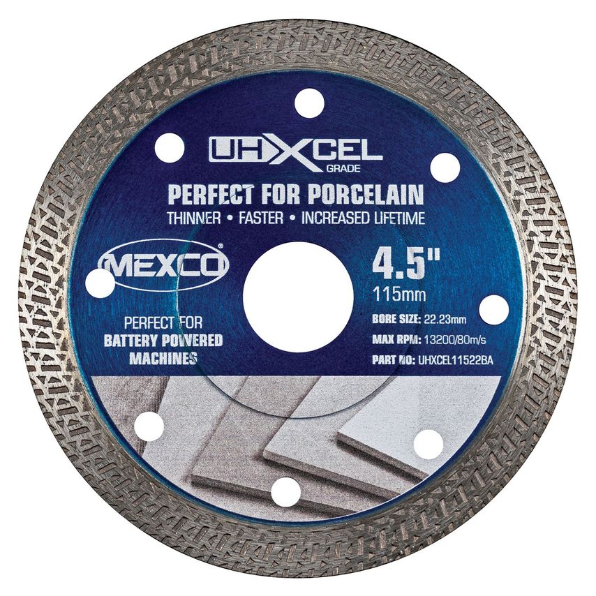 115mm UHXCEL Porcelain Diamond Blade