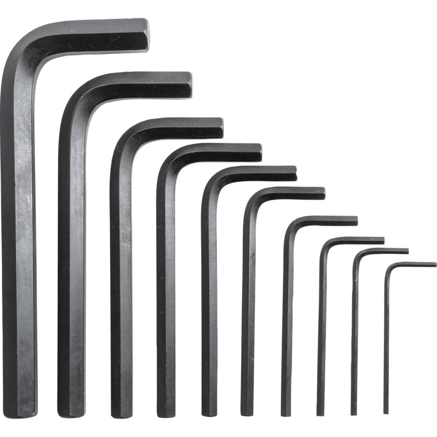 1/16"-3/8" Hexagon Wrench Set (10 Piece)