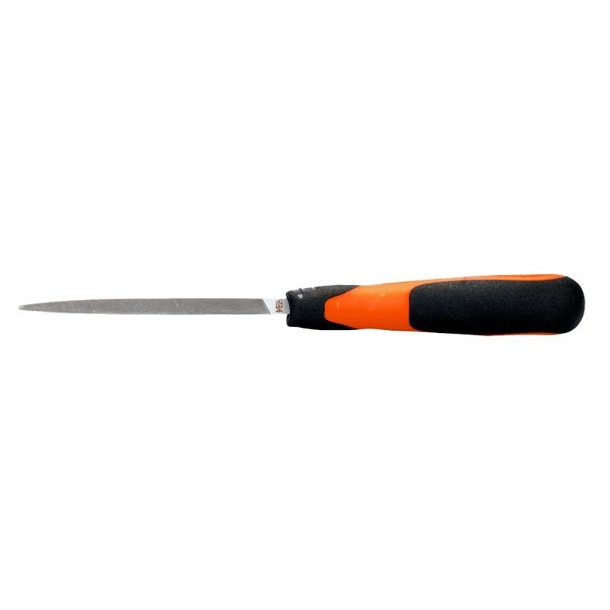 1-170-08-2-2 ERGO Handled Three-Square Second Cut File 200mm (8in) BAH17082H