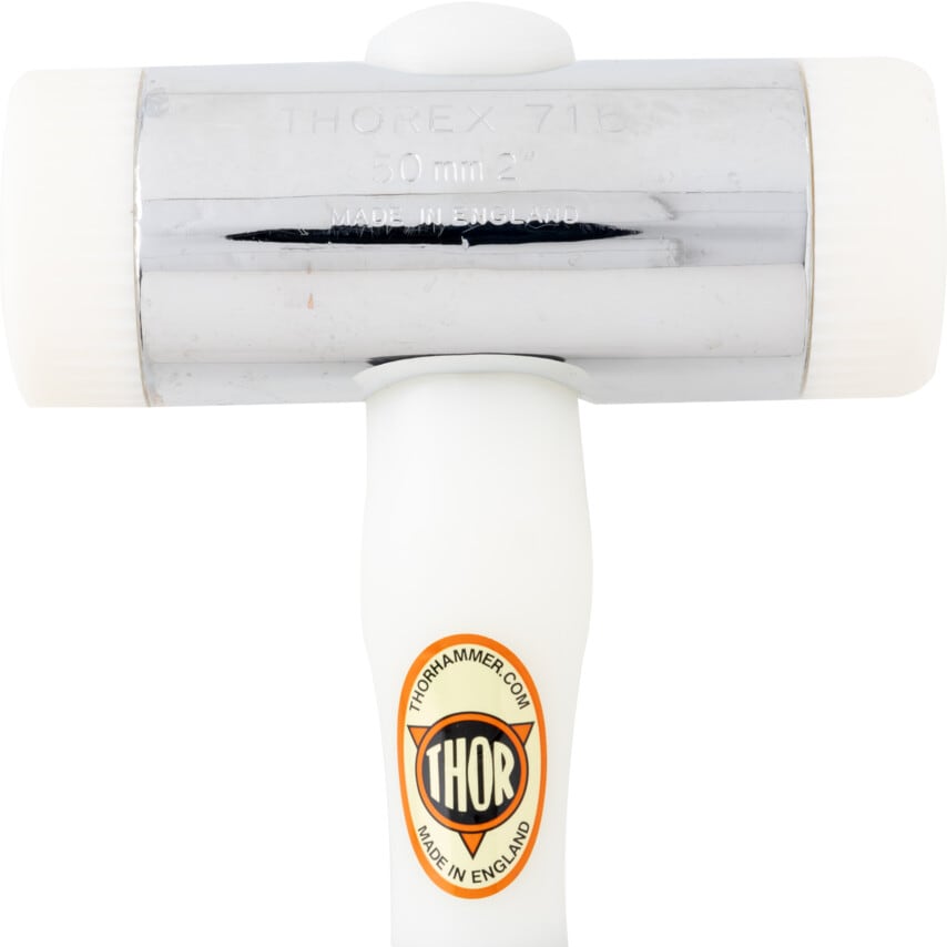 11-716 50mm Nylon Hammer with Plastic Handle