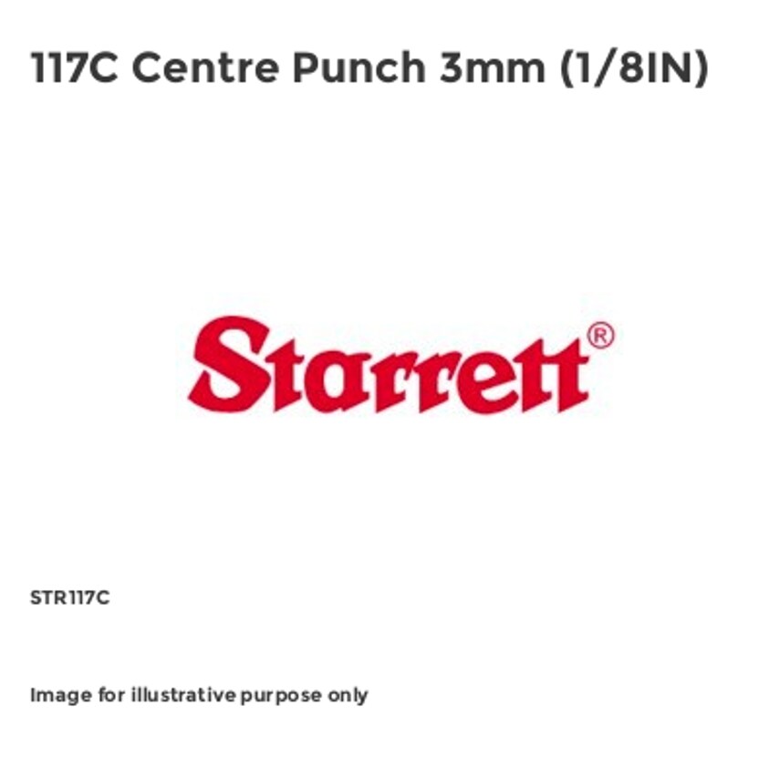 117C Centre Punch 3mm (1/8IN)