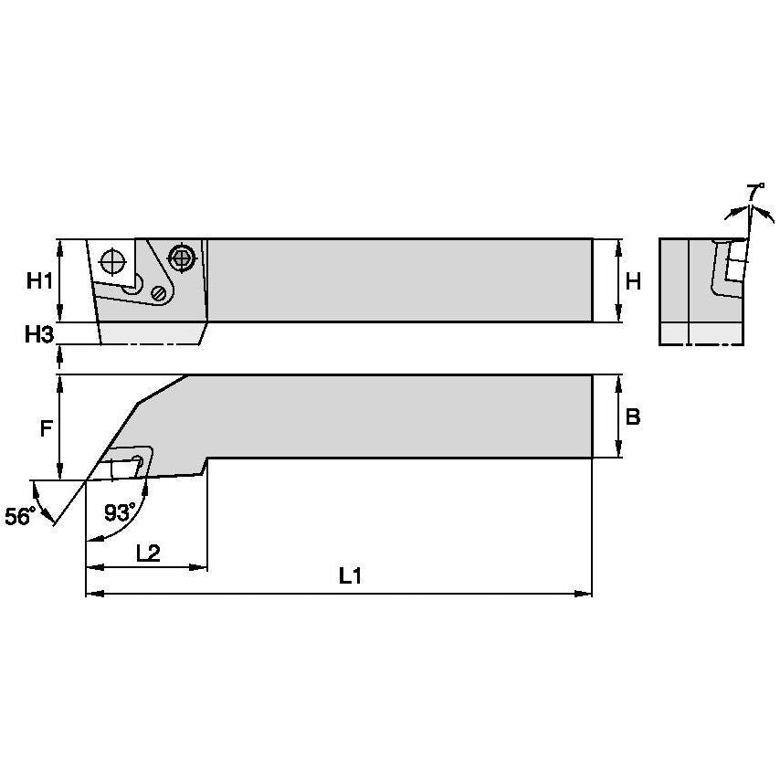1.18020R110 Fix-Perfect Holder W20, 0MM L12