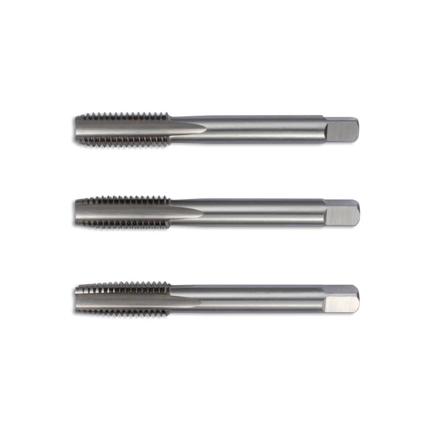 1.1/8"X7 BSW HSS Tap Set ISO 529 Short Machine - Straight Flute