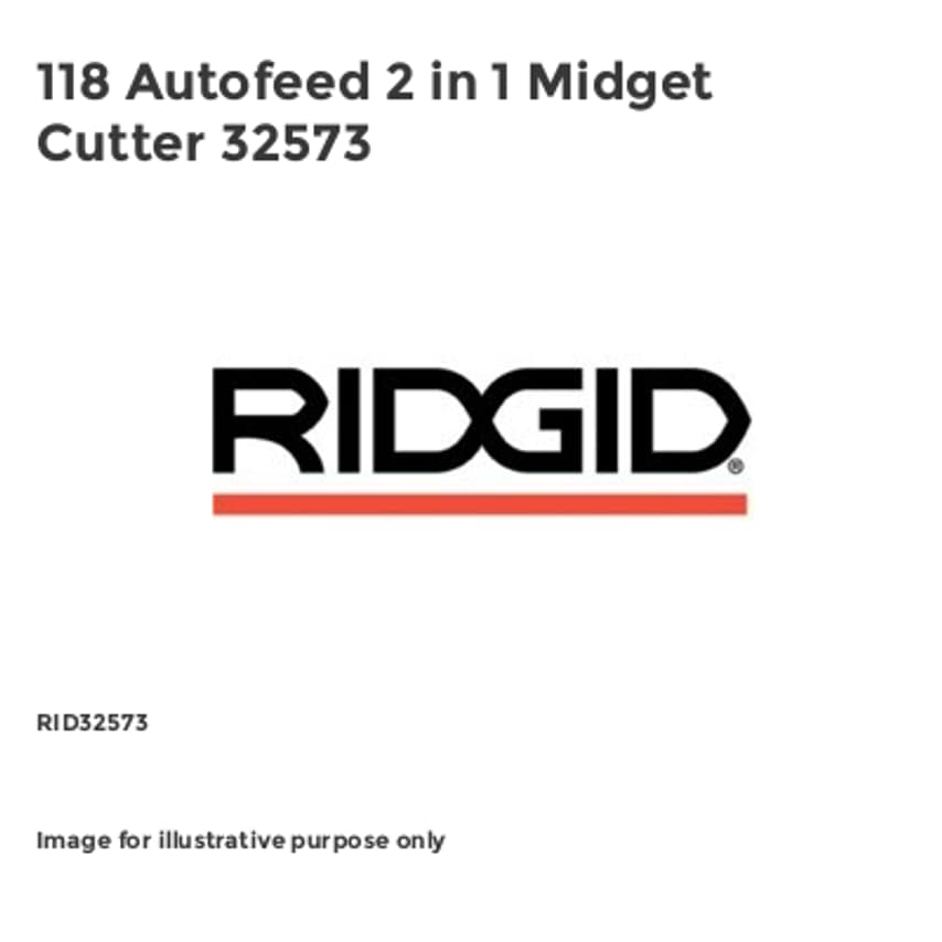 118 Autofeed 2 in 1 Midget Cutter 32573