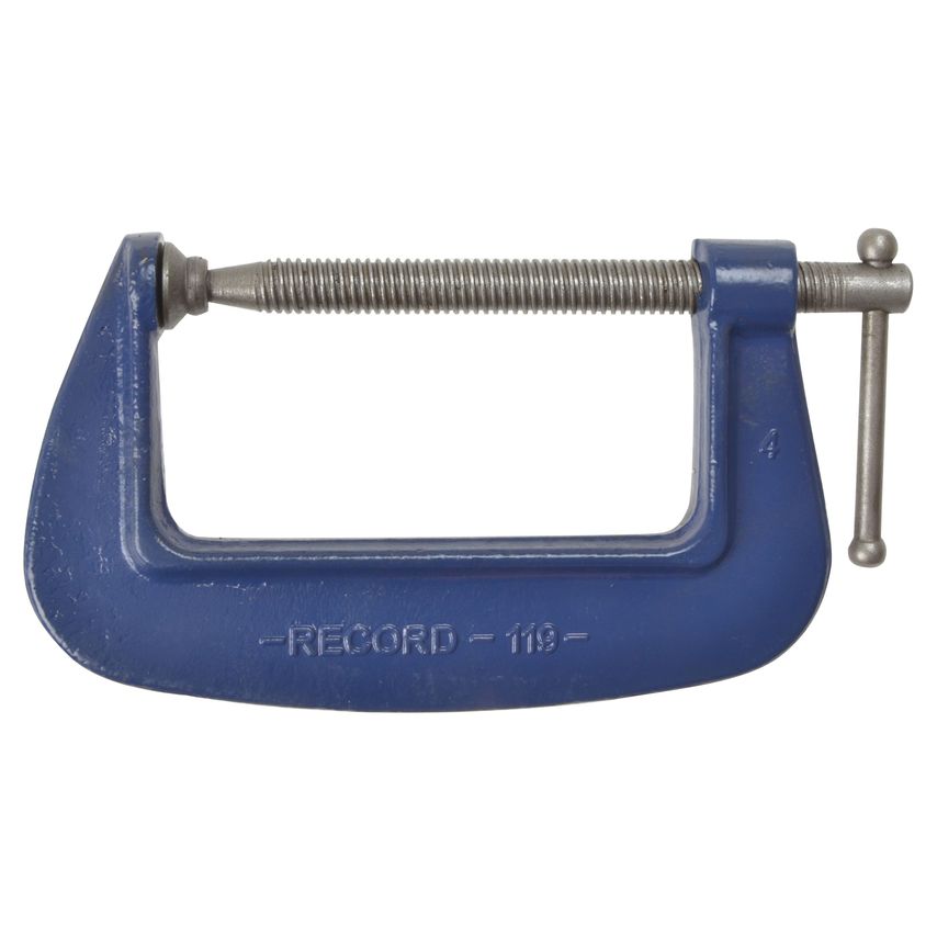 119 Medium-Duty Forged G-Clamp 75mm (3in) REC1193