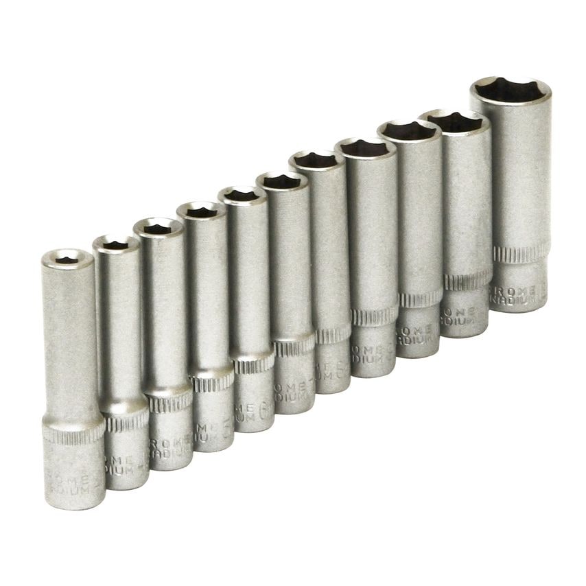 11-Piece 1/4 DR Deep Socket Set