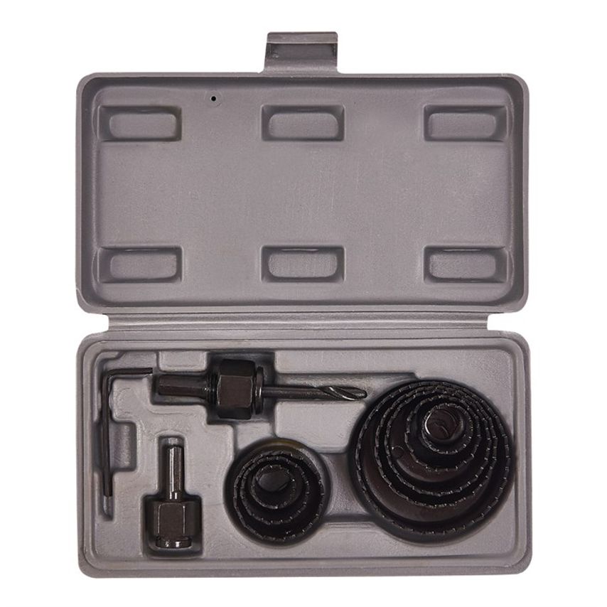 11 Piece Circular Hole Saw Kit