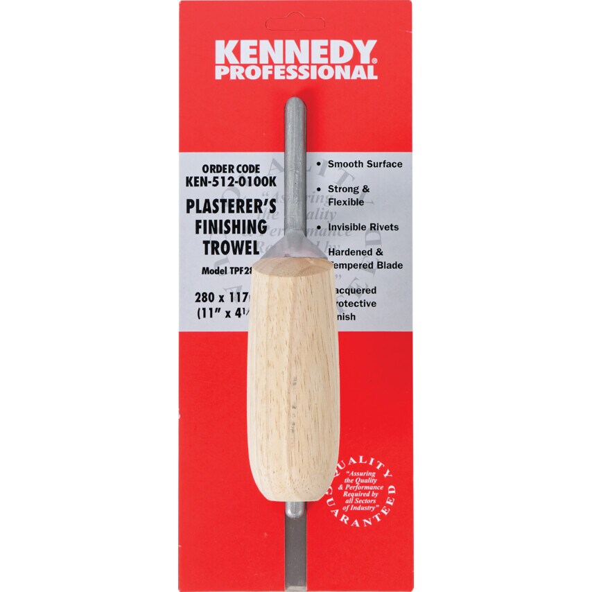 11" x 4.1/2" Aluminium Shank Banana Type Trowel