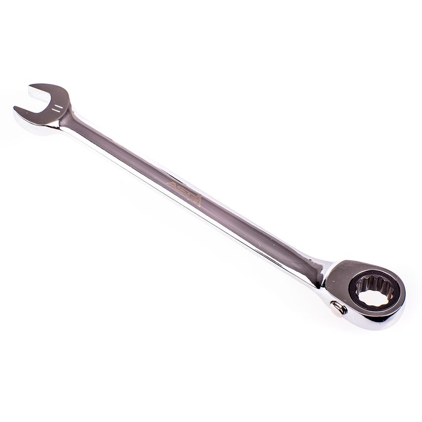 11mm Ratchet Combination Spanner Reversible Metric 72 Teeth 15 Offset