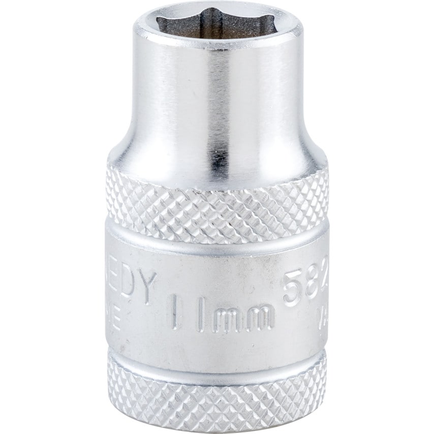 11mm Single Hex Socket 1/2" Square Drive