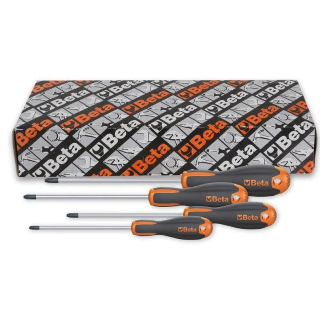 1209E/PZ-S4-Set of 4 Screwdrivers Cross